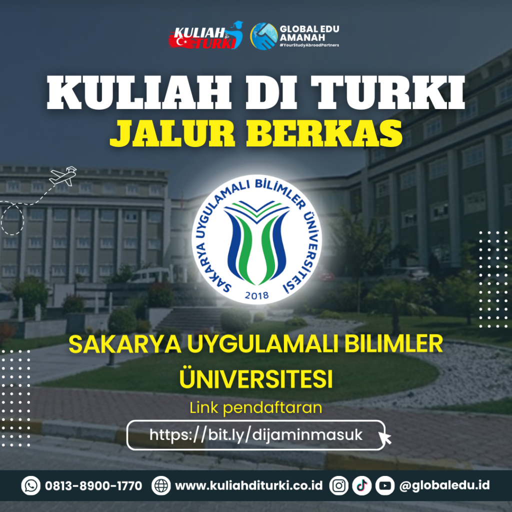 Sakarya Uygumali Bilimler University Kuliah Di Turki