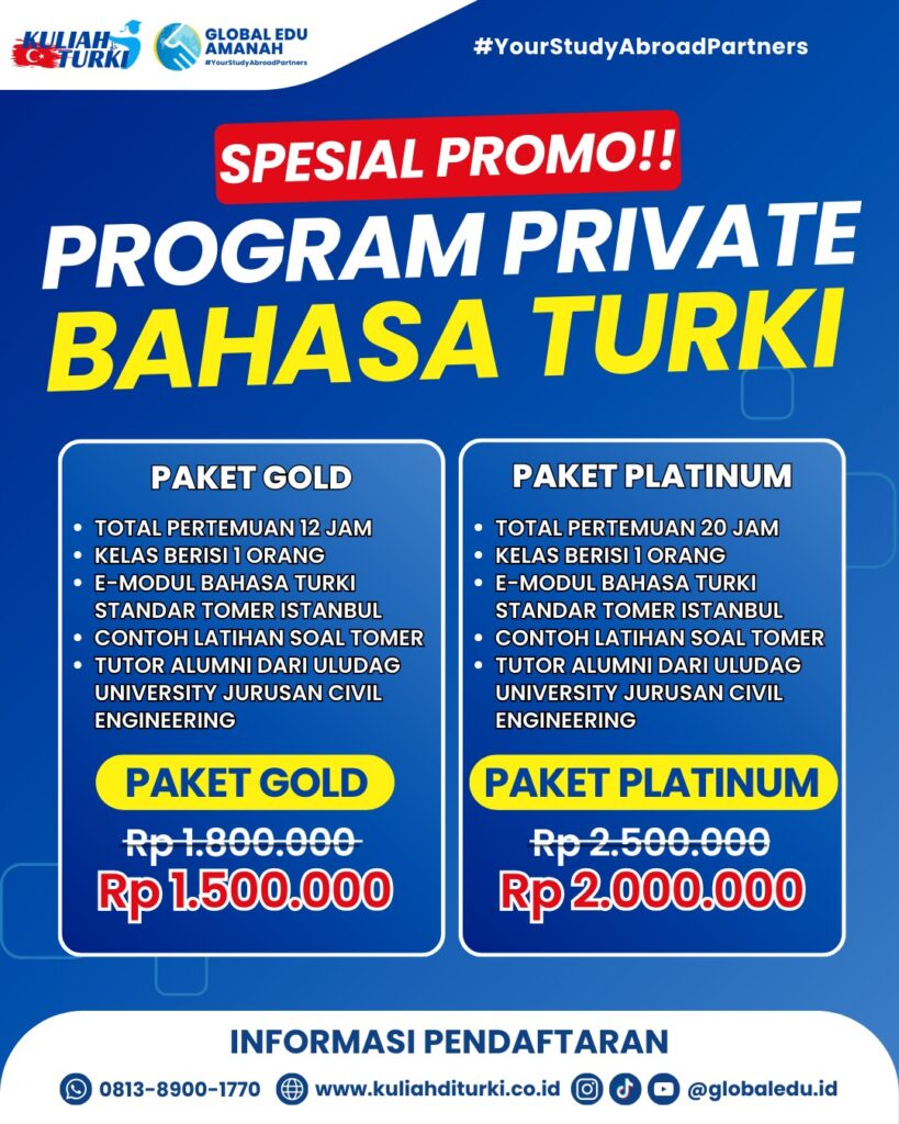 Program Private Bahasa Turki